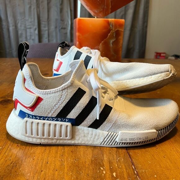 Adidas NMD R1 Japan White Colorblock Shoes Sneaker (EF0753) - Picture 2 of 11